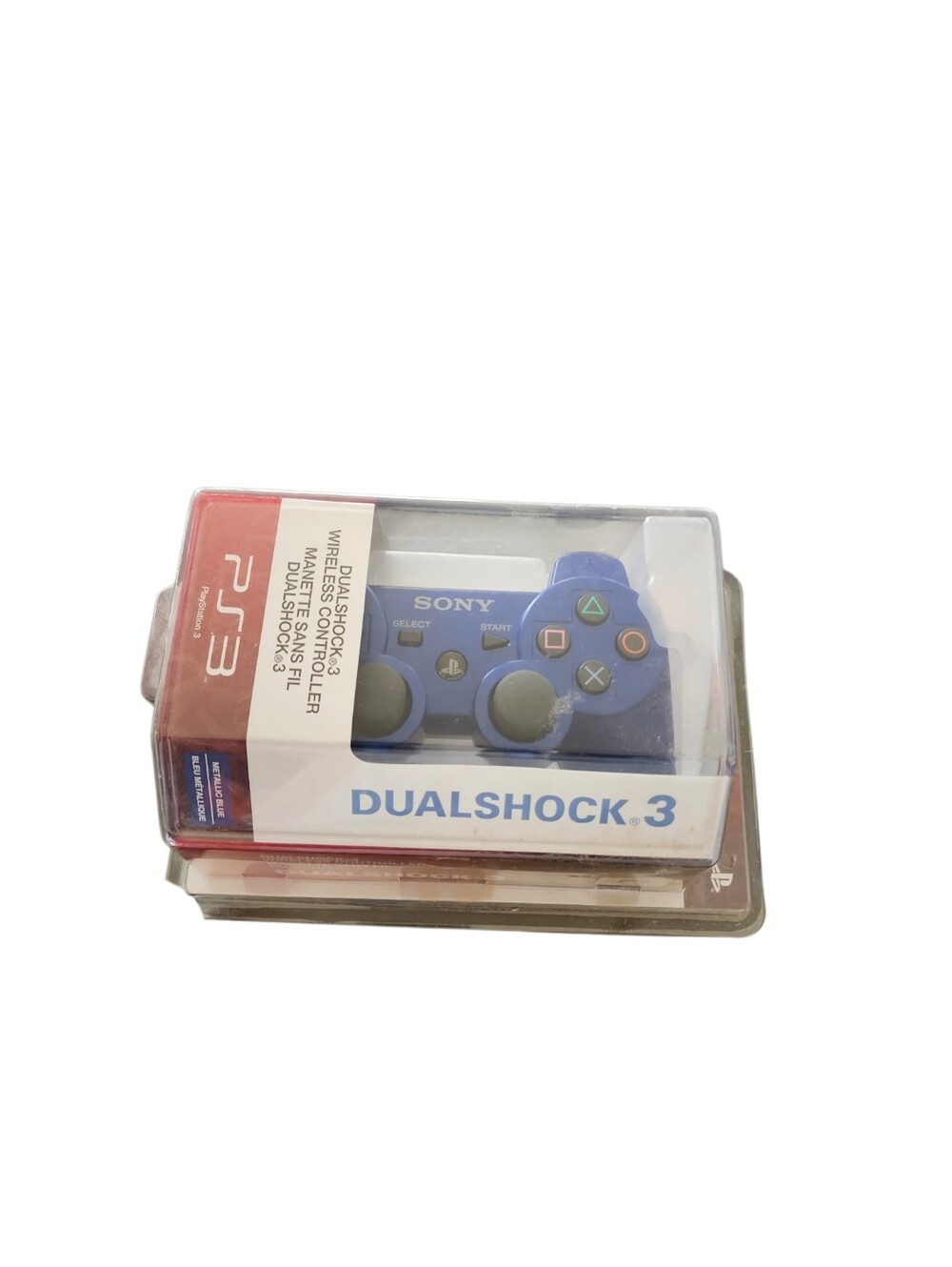 Sony PlayStation PS3 DualShock 3 Controller Metallic Blue New Sealed OEM